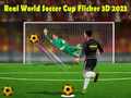 Spiel Real World Soccer Cup Flicker 3D 2023
