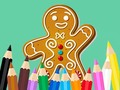 Spiel Coloring Book: Gingerbreads