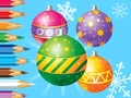 Spiel Coloring Book: Christmas Decorate Balls