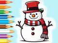 Spiel Coloring Book: Snowman Family