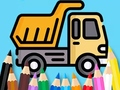 Spiel Coloring Book: Dump-Truck