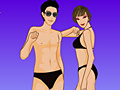 Spiel Seaside Walking couple