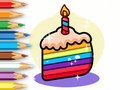 Spiel Coloring Book: Birthday Cake