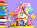 Spiel Coloring Book: Lollipop House