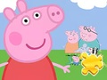 Spiel Jigsaw Puzzle: Peppa With Family