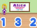 Spiel World of Alice  Sequencing Numbers