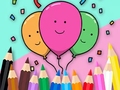 Spiel Coloring Book: Celebrate-Balloons