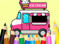 Spiel Coloring Book: Ice Cream Car