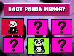 Spiel Baby Panda Memory