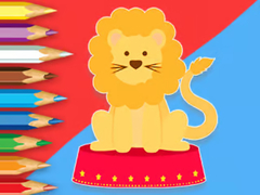 Spiel Coloring Book: Circus-Lion