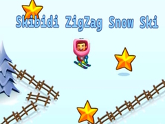 Spiel Skibidi ZigZag Snow Ski