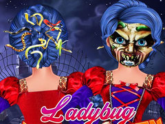 Spiel Ladybug Halloween Hairstyles