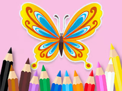 Spiel Coloring Book: Beautiful Butterfly