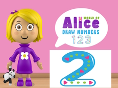 Spiel World of Alice Draw Numbers