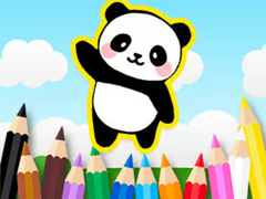 Spiel Coloring Book: Cute Panda