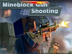 Spiel Mineblock Gun Shooting