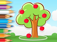 Spiel Coloring Book: Apple Tree