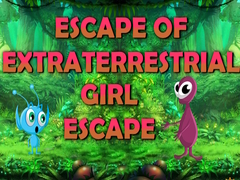 Spiel Escape Of Extraterrestrial Girl Escape