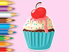 Spiel Coloring Book: Apple Cupcake