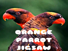 Spiel Orange Parrot Jigsaw