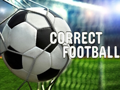 Spiel Correct football