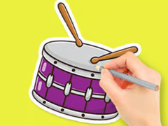 Spiel Coloring Book: Star Drum