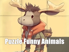 Spiel Puzzle Funny Animals