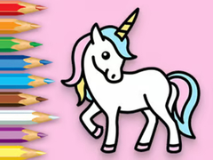 Spiel Coloring Book: Happy Unicorn