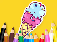 Spiel Coloring Book: Cool Ice Cream