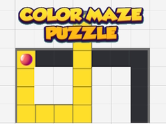 Spiel Colored Maze Puzzle