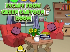 Spiel Escape from Green Cartoon Room