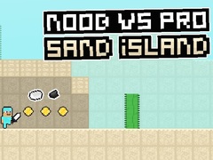 Spiel Noob vs Pro Sand island