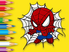 Spiel Coloring Book: Baby Spiderman