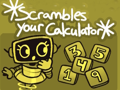 Spiel Scrambles Your Calculator