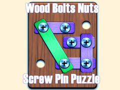 Spiel Wood Bolts Nuts Screw Pin Puzzle