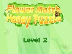 Spiel Flower Match Honey Puzzle