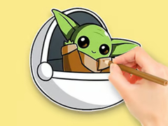 Spiel Coloring Book: Master Yoda