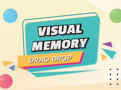 Spiel Visual Memory Drag Drop