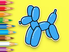 Spiel Coloring Book: Balloon Puppy