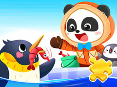 Spiel Jigsaw Puzzle: Baby Panda Antarctic Tour