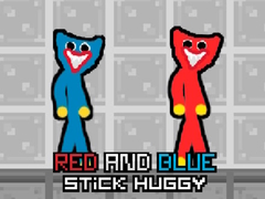 Spiel Red and Blue Stick Huggy