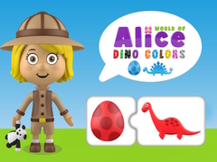 Spiel World of Alice Dino Colors