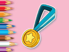 Spiel Coloring Book: Medal