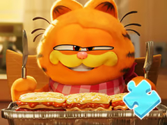 Spiel Jigsaw Puzzle: Garfield And Lasagna