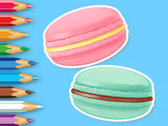 Spiel Coloring Book: Macaron