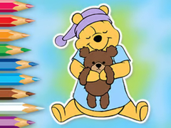 Spiel Coloring Book: Winnie With Toy Bear