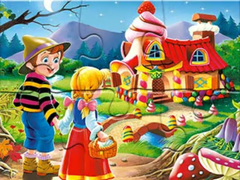 Spiel Jigsaw Puzzle: Gingerbread House