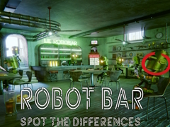 Spiel Robot Bar Spot the differences