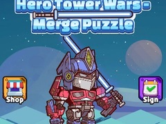 Spiel Hero Tower Wars Merge Puzzle