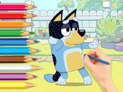 Spiel Coloring Book: Bluey And Bingo